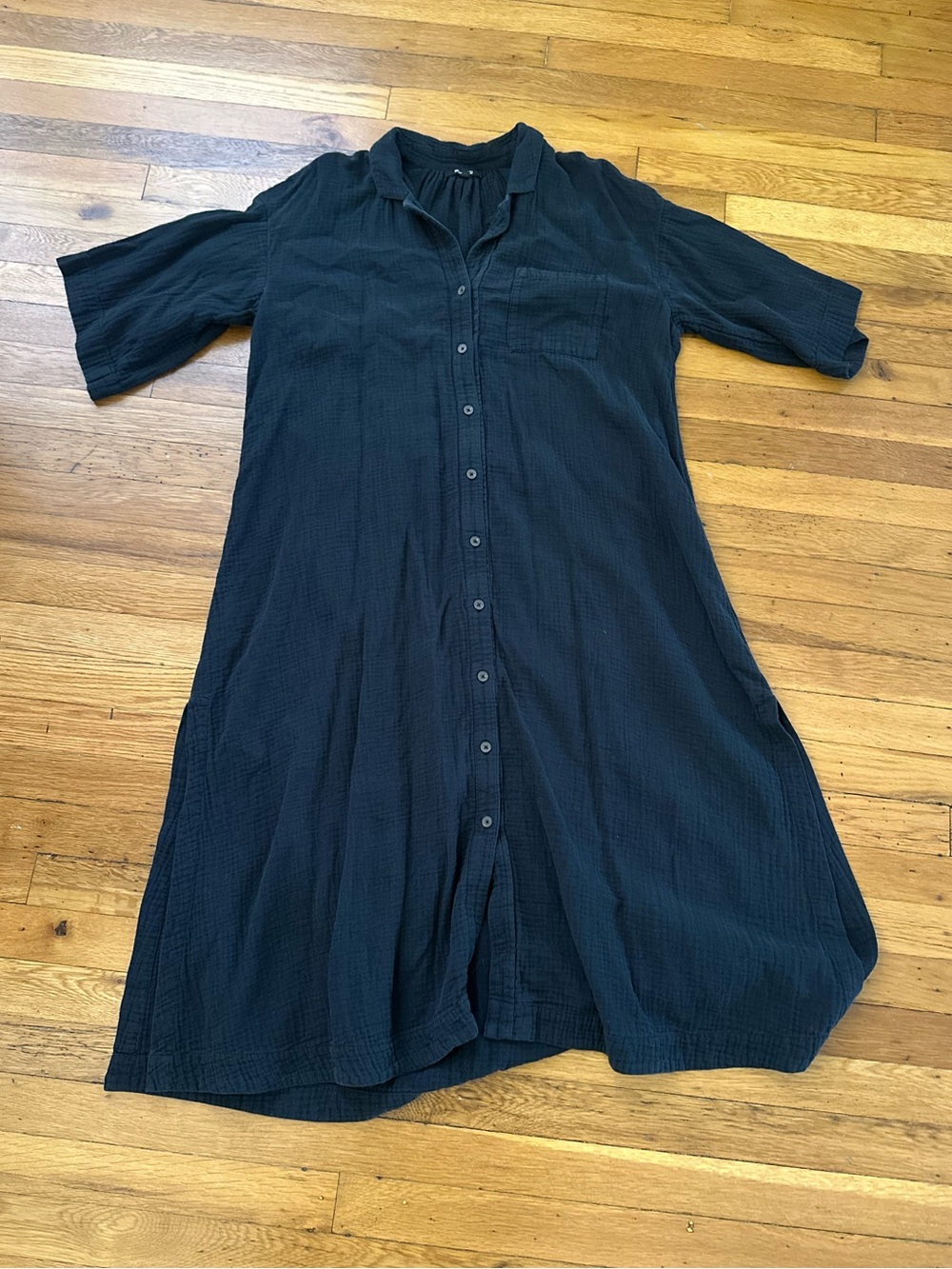 Madewell Gauze Button Down Dress